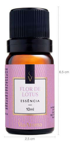 Essência De Flor De Lotus 10ml - Via Aroma