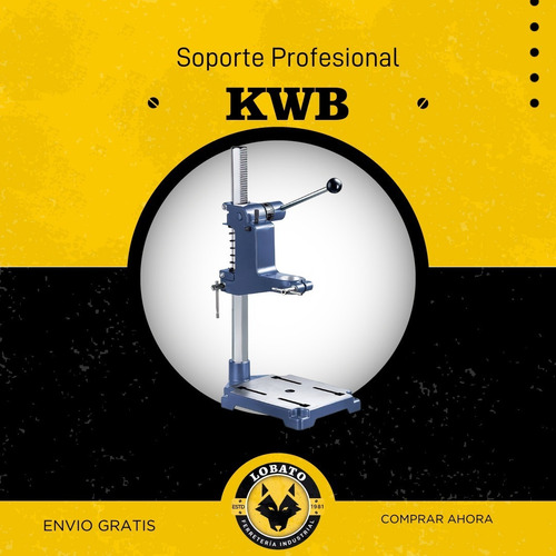 Imagen 4 de 10 de Soporte Para Taladro Universal Kwb Einhell Industrial