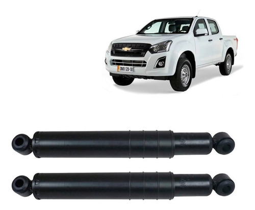 Par Amortiguadores Traseros Para Chevrolet D-max 2wd 05-14