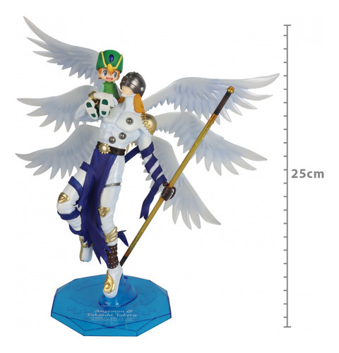 Figure Digimon Adventure Angemon E Takaishi Takeru Gem Serie