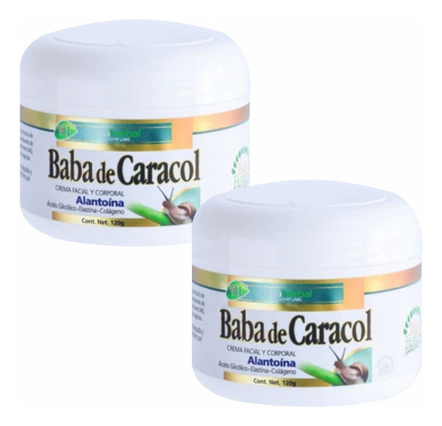 Crema De Baba De Caracol, Vida Herbal Momento De Aplicación Día/noche Tipo De Piel Normal