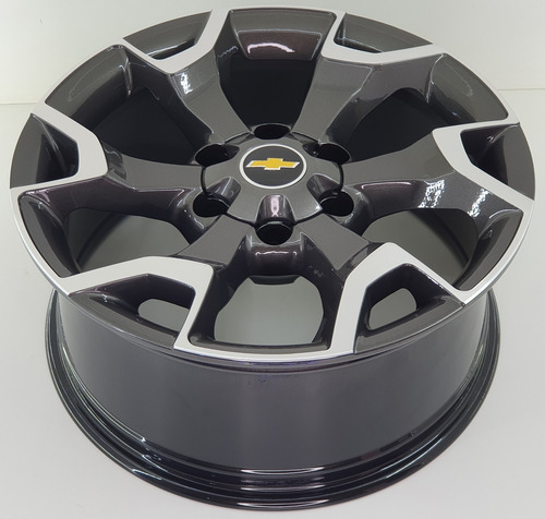 Jogo Roda Aro 18 Gm S10 2025 Ltz 6x139 Grafite Diam Brilhant