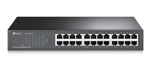 Switch Tp-link Tl-sf1024d 24 Portas 10/100mbps 