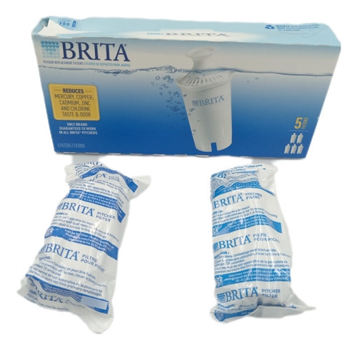 Filtros De Repuestos Para Jarras Brita 7 Piezas