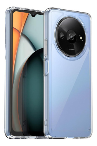 Case Forro Rígido Transparente Para Xiaomi Redmi A3