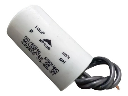 Capacitor De Marcha  12 Uf 50/60 Hz 250 Vca