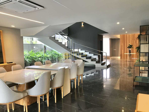 Imagem 7 de 15 de Mansão Contemporânea À Venda No Condomínio Alphaville, Barra Da Tijuca. - Ebcn40247