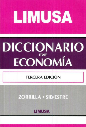 Libro Diccionario De Economía De José  Silvestre Méndez, San