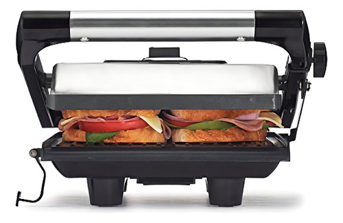 Bella 13267 Prensadora De Panini Eléctrica Y Parrilla De Boc