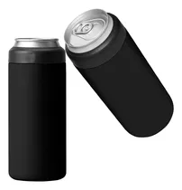 Comprar Cubre Lata Térmico 16oz Diler Funda Para Latas De 500 Ml Porta Latas Refresco Y Cerveza Frías Color Negro