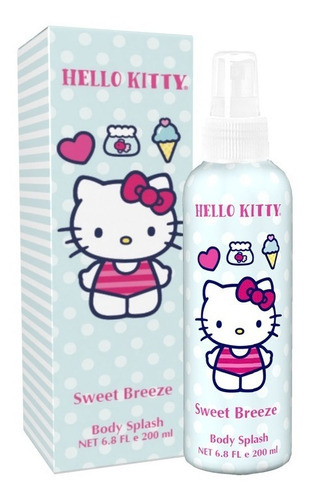 Perfume Hello Kitty Sweet Breeze 200ml Volumen de la unidad 200 mL