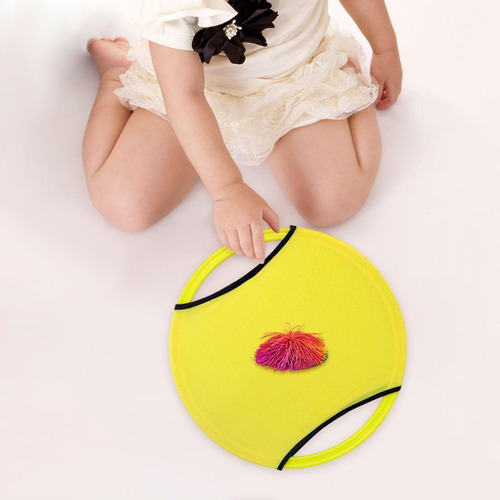 De Paleta De Cuerda Con Trampolín Para Actividades Amarillo