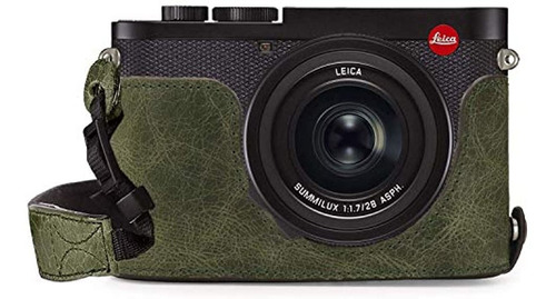 Megagear Ever Ready - Funda De Piel Para Camara Leica Q2 Y 