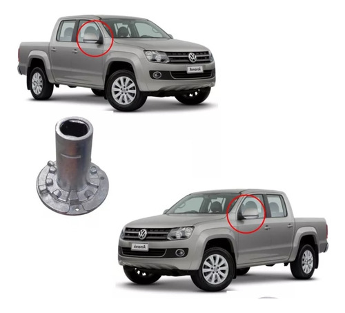 Pivote Reparacion Espejo Vw Amarok Izquierdo O Derecho