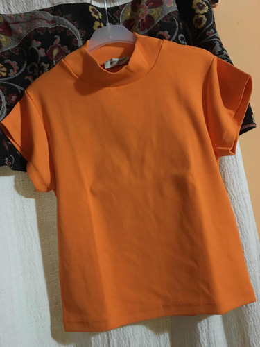 Remera Jazmín Chevar Naranja Mujer Adulto