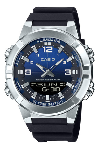 Reloj Hombre Casio Amw-870a 2a - Ø44mm- Sumergible