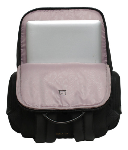 Mochila Ejecutiva Mujer Scala Negra Head