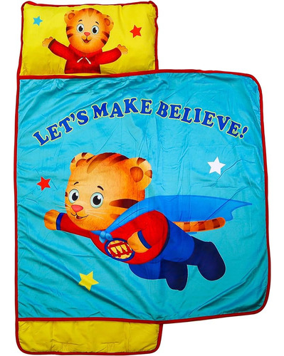 Jay Franco Daniel Tiger Make Believe Nap Mat - Almohada Y Ma