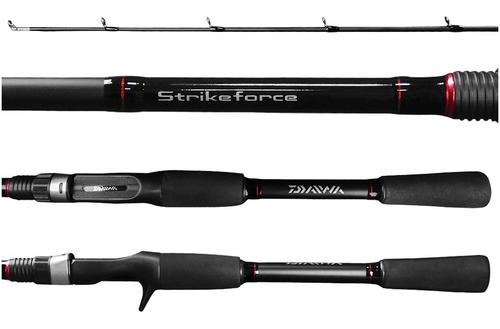Vara Carretilha Strikeforce Daiwa 1,83m 1,68m 12-25 8-17 Lb