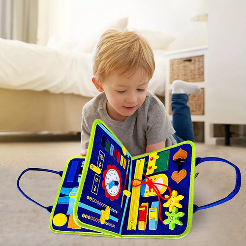 Lc Set Juguetes Sensoriales Busy Board Para Niños Autistas
