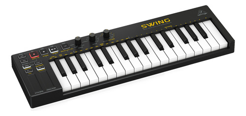 Teclado Controlador Compacto 32 Teclas Behringer Swing Color Negro