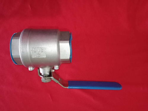 Imagen 1 de 3 de Llave Paso Rápido Acero Inoxidable 2 Pulgadas