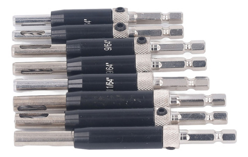 Broca Para Bisagra Autocentrante, 8 Piezas, Bisagra Hexagona