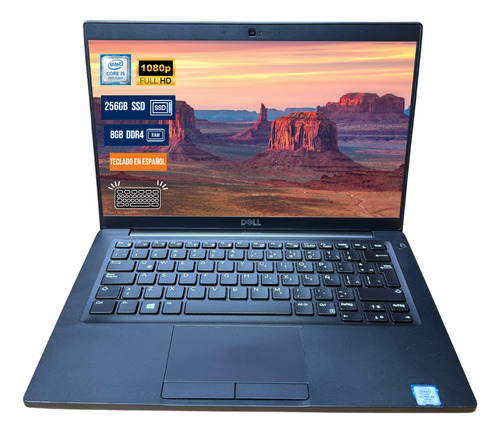 Laptop Dell Latitude 7390 I5 8va 8gb 256gb Ssd 13 Fhd W11 (Reacondicionado)