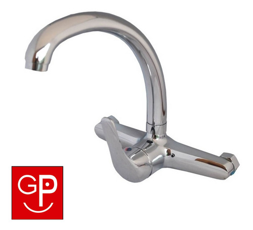 Monocomando De Pared 20cm pico Alto Wico Rimontti G P