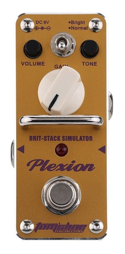 Pedal Guitarra Plexion Classic Overdrive Brit Stack Tomsline