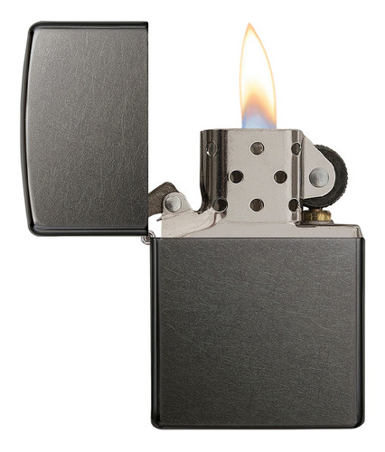 Imagen 3 de 10 de Encendedor Zippo Lighter Classic Grey Dusk Gris