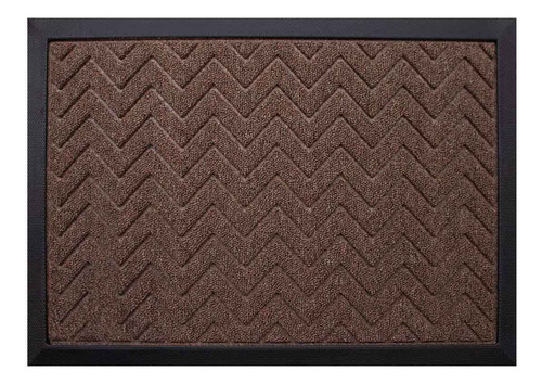 Tapete De Entrada Loop Mat Cafe Polipropileno 40x60 Cm