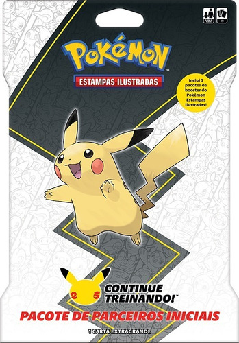 Card Game Pokémon Booster Blister Gigante Pikachu Copag