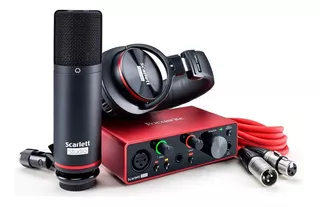 Kit De Grabación Focusrite Scarlett Solo Studio Pack