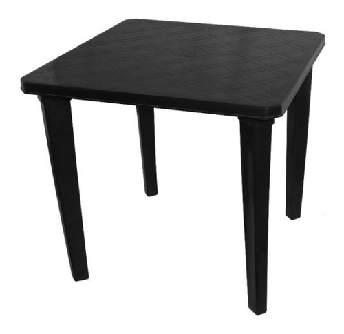 Mesa Cuadrada Mascardi 75 X 75 Cm Patas Desmontables