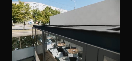 Terraza En Tercer Piso En Casa Con Uso De Suelo Comercial En La Colonia Roma