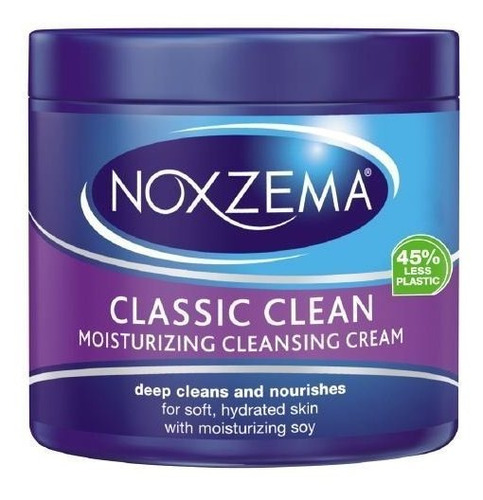 Noxzema Classic Clean Crema Limpiadora Humectante Unisex, 12