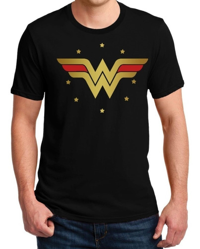 Polera Estampada Maravilla Wonder Woman