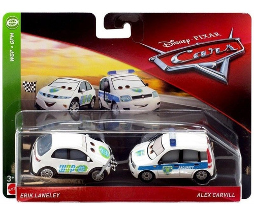 Disney Cars 3 Erik Laneley & Alex Carvill