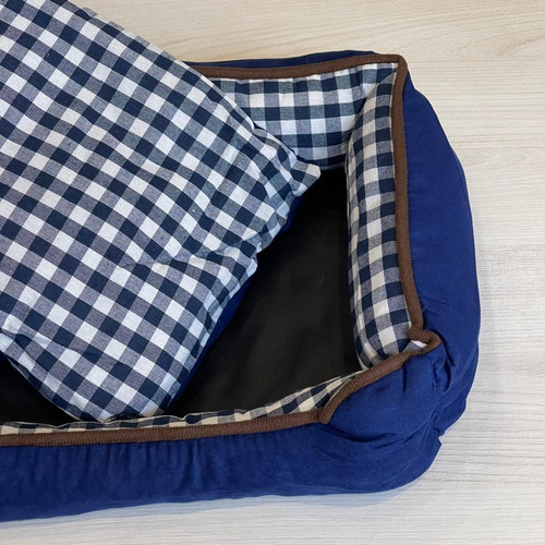 Imagen 4 de 5 de Cama Mascota 45cm X 35cm Azul