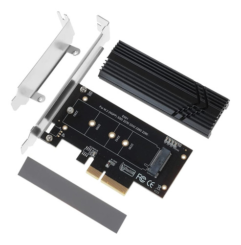 2 Nvme Pcie Card M.2 Ssd Adaptador M Key (ngff) 3.0 X4 X8