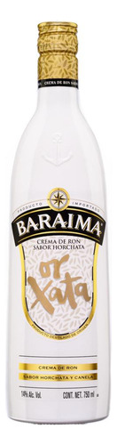 Pack De 4 Crema Ron Baraima Horchata 750 Ml