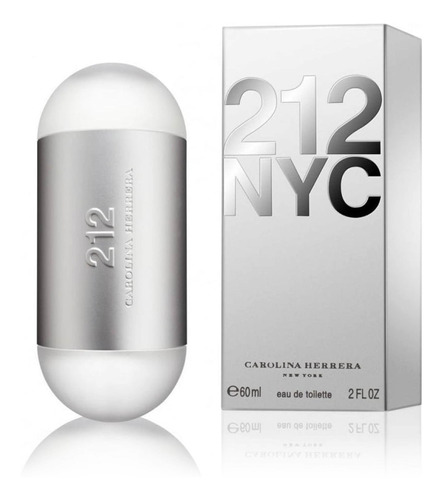 Perfume Carolina Herrera Edt 212 Woman 60ml Original