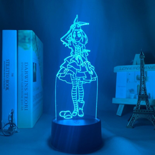 Anime 3d Luz De Noche Led Bakemonogatari Yotsugi Ononoki