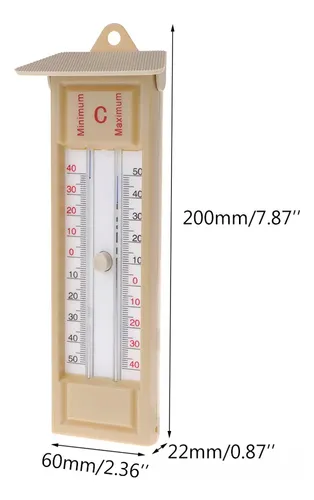 Termómetro De Presión Máxima Y Mínima Para Temperatura De In