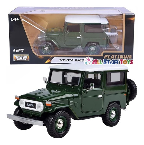 Toyota Fj40 Verde 24 Modelo Coche By