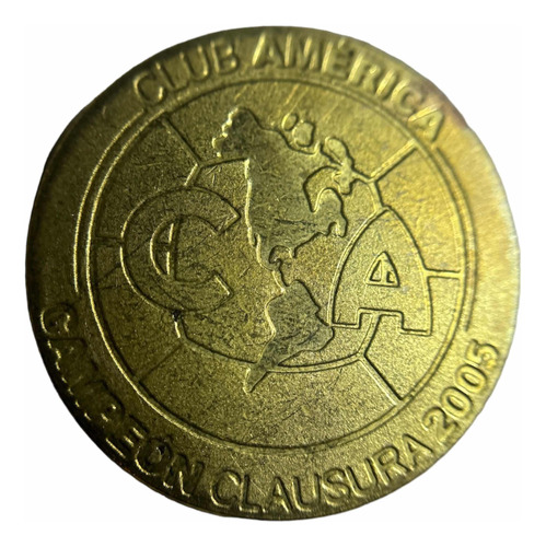 Moneda Club America Clausura 2005 Alfredo Tahuilan