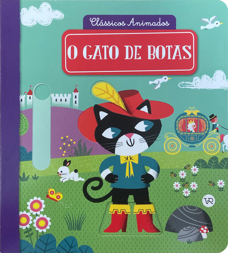 Clássicos Animados: O Gato De Botas (nova Edição), De Auzou. Vr Editora, Capa Mole, Edição 2 Em Português, 2023