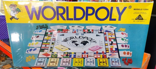 Juego De Mesa / Worldpoly Monopolio