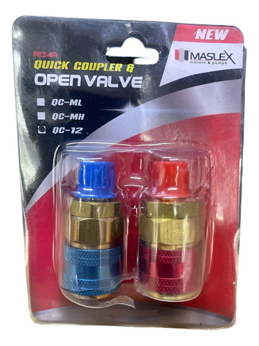 Juego De Acople Rapido Automotriz R134a Alta/baja
